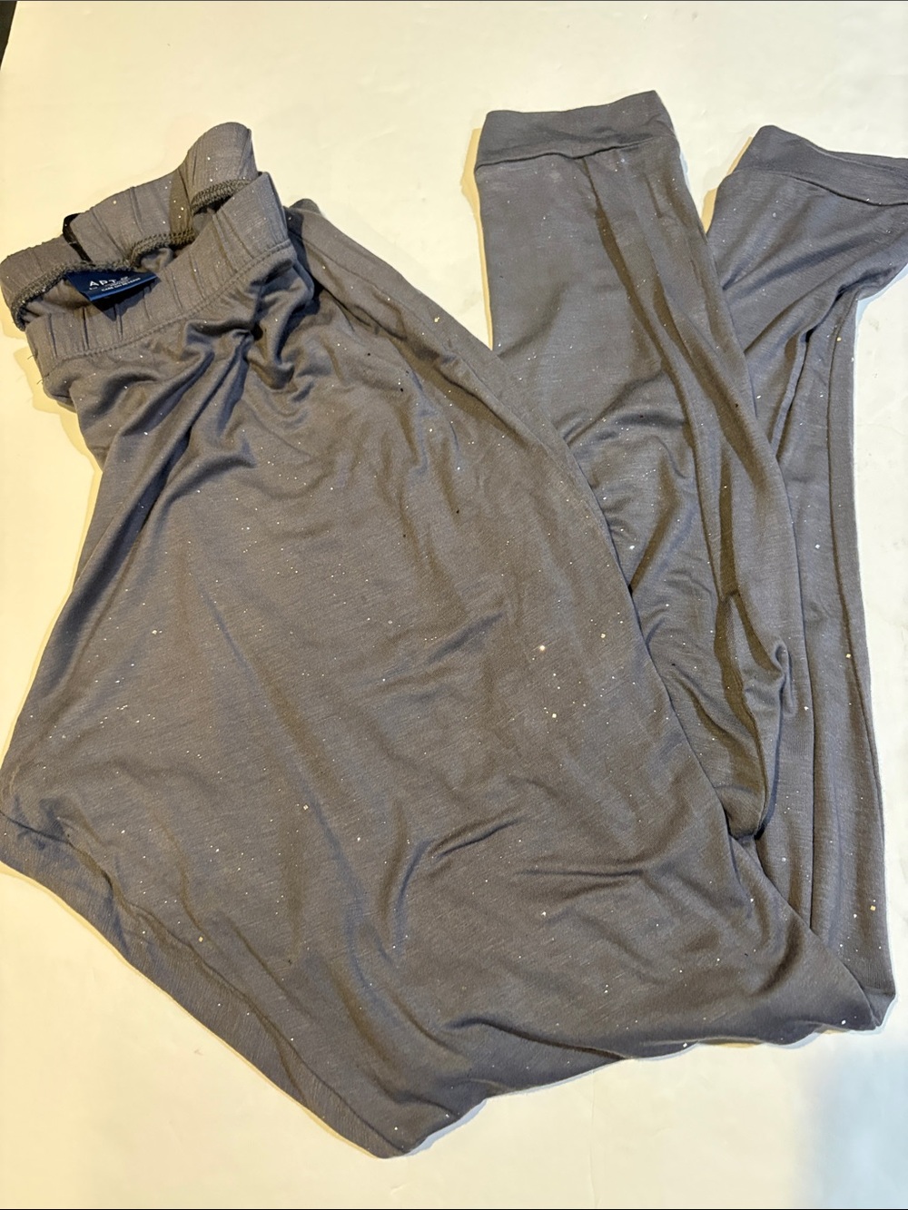 Apt. 9 Glitter PJ Set Long Sleeve Women’s  Cozy Lounge Sparkling Sleepwear NWT - Picture 8 of 8